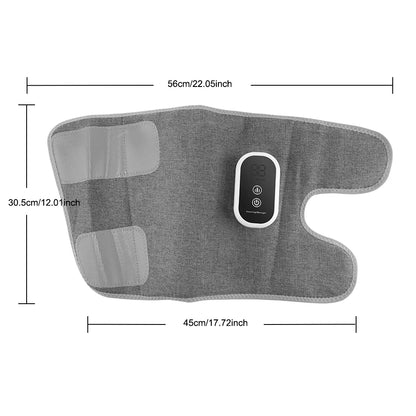 Electric Leg Massager Wireless Rechargeable Air Compression Calf Massage Relax Leg 3 Modes 360° Air Pressure Air Bag Leg Massage