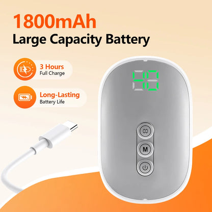 Electric Leg Massager Wireless Rechargeable Air Compression Calf Massage Relax Leg 3 Modes 360° Air Pressure Air Bag Leg Massage